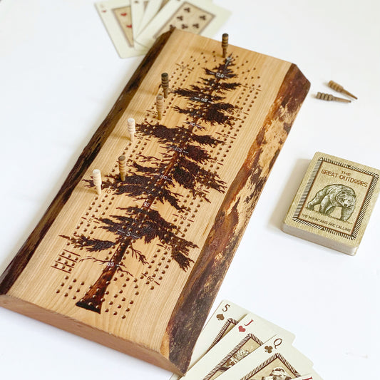 Pinetree Cribbage Board