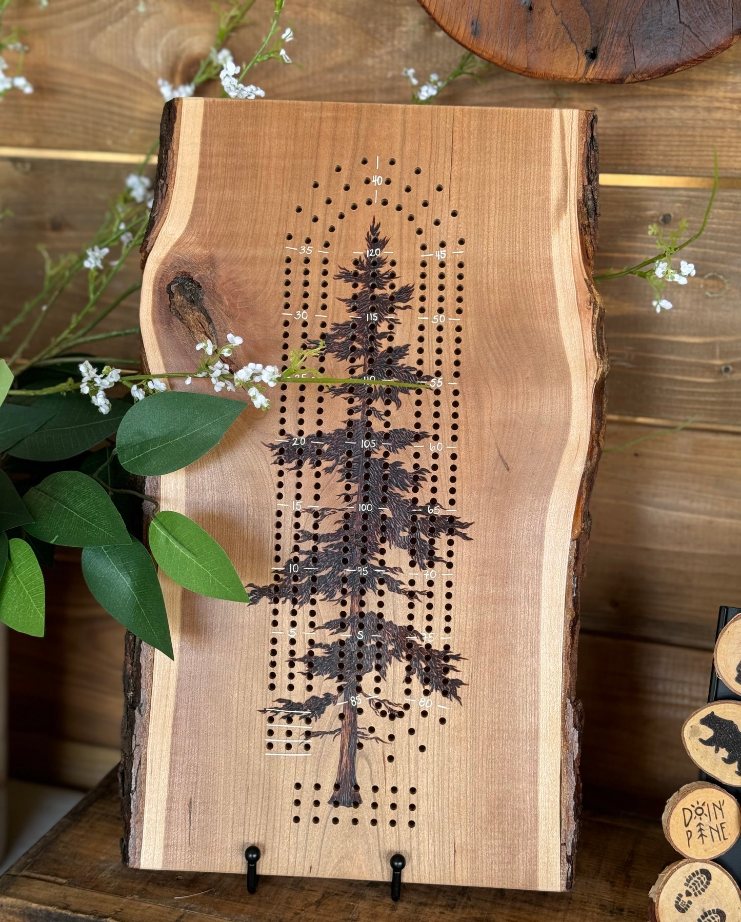 Pinetree Cribbage Board